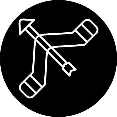 Yol işaretinin siyah beyaz ikonunun vektör çizimi