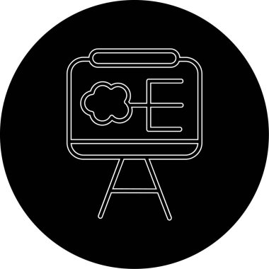 alışveriş simgesi vektör illüstrasyonu