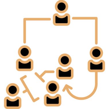 iş simgesi vektör illüstrasyonu