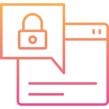 e- posta kilidi ileti simgesi