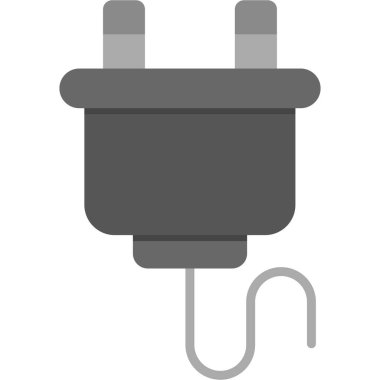 Fiş. Web simgesi basit illüstrasyon