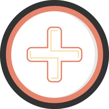 tıbbi simge vektör illüstrasyonu