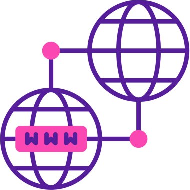 ağ simgesi, illüstrasyon