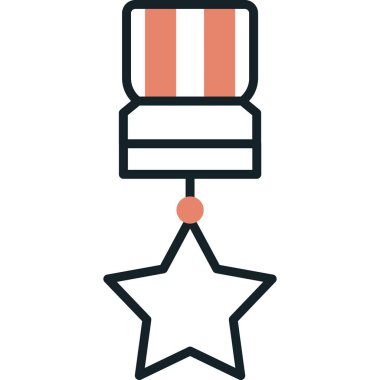 ödül simgesi vektör illüstrasyonu