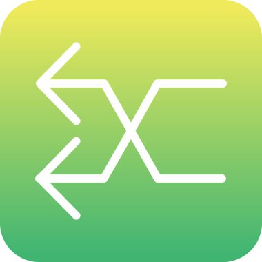 ok yönü simgesi rozet biçiminde