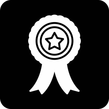 ödül simgesi modada izole edilmiş arkaplan