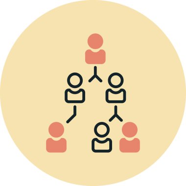 ağ paylaşım simgesi çizimi