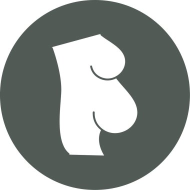 köpek simgesi vektör illüstrasyonu