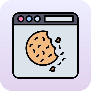 Pişirme ve tasarım için şeffaf arkaplanda izole edilmiş pişirme vektör simgesi