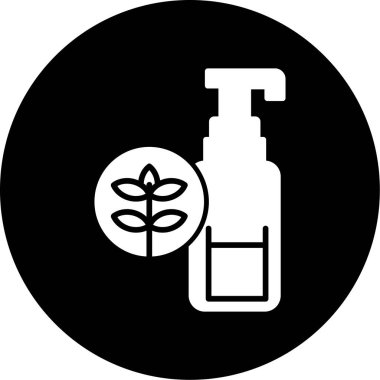 Kişisel kozmetiğin vektör illüstrasyon simgesi