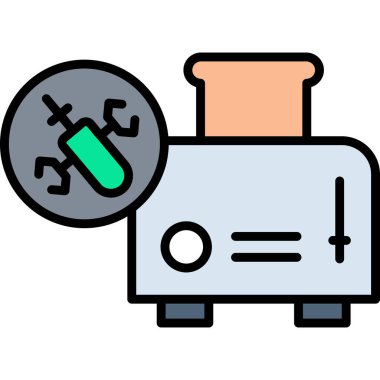 Eczane ve ilaç ikonu, vektör illüstrasyonu izole edildi