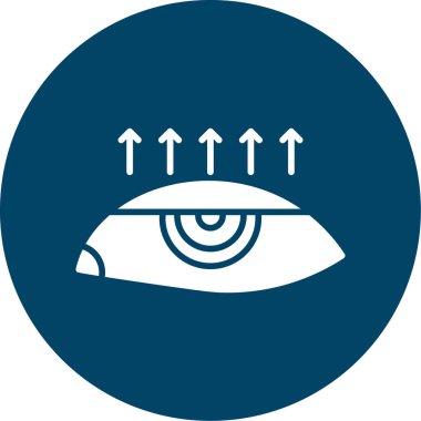 Göz simgesi vektör illüstrasyonu