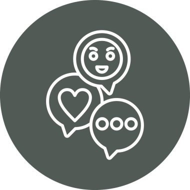 Aşk. Web simgesi basit tasarım