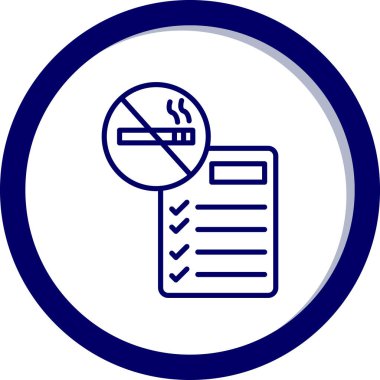 Dumanı tüten ikon vektör çizimi yok