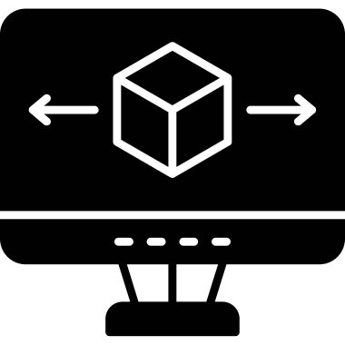 kutu teslim simgesi katı biçimde