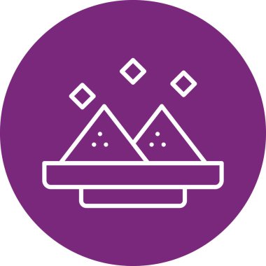 Gıda simgesinin vektör illüstrasyonu