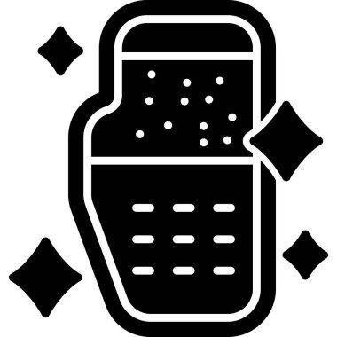 bira şişesi simgesi, vektör illüstrasyonu beyaz arkaplanda izole