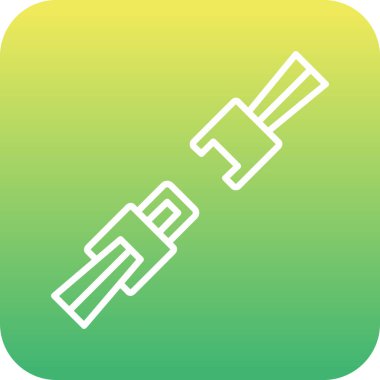 Modern b 'nin vektör illüstrasyonu eksik simgesi