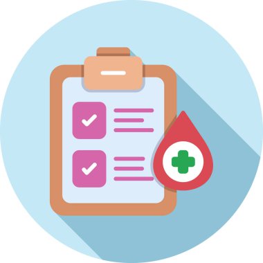 kan bağışı vektör simgesi