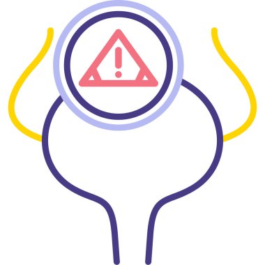 uyarı simgesi vektör illüstrasyonu