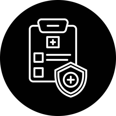 Bir pano simgesinin vektör illüstrasyonu