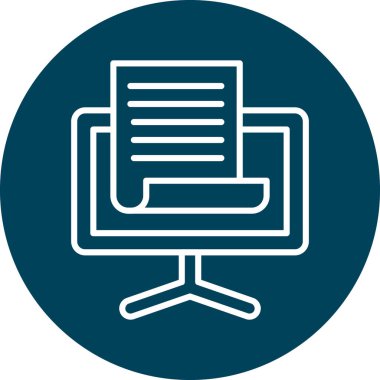 seo modern simgesinin vektör illüstrasyonu