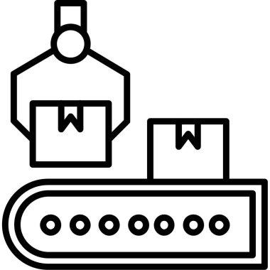 Sunucu. Web simgesi basit illüstrasyon