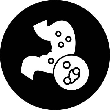 Gıda simgesinin vektör illüstrasyonu