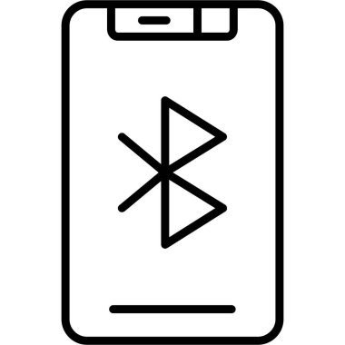 Cep telefonu. basit vektör