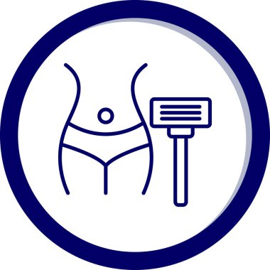 Kumsal. Web simgesi basit illüstrasyon