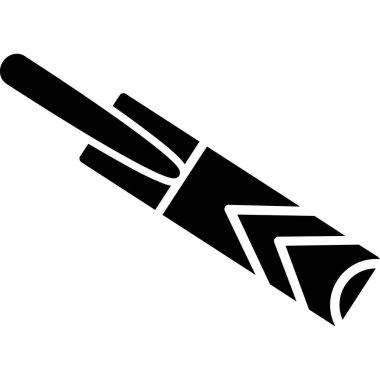 bıçak simgesi vektör illüstrasyonu