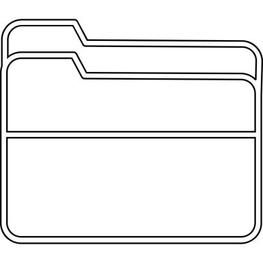 dizin dosyası izole edilmiş simge