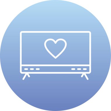 izleyici ikon vektör illüstrasyonu