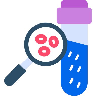 Deneme. Web simgesi basit illüstrasyon