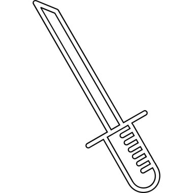 çizim karikatür hançer