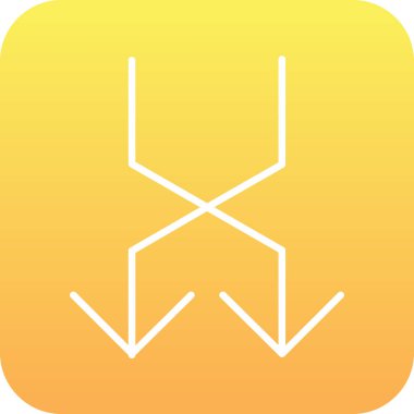 Modern b 'nin vektör illüstrasyonu eksik simgesi