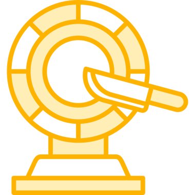 Ödül kupası ödül ikonu doldurulmuş taslak biçiminde