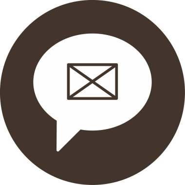 E-posta. Web simgesi basit tasarım