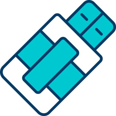 Modern b 'nin vektör illüstrasyonu eksik simgesi