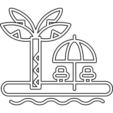 Yüzer ve yüzer ikonu olan tekne