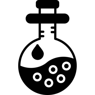 yağ damlası simgesi, basit tasarım