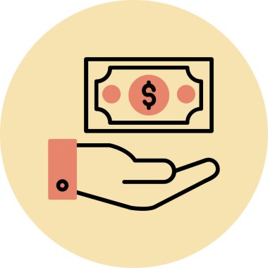 para simgesi vektör illüstrasyonu