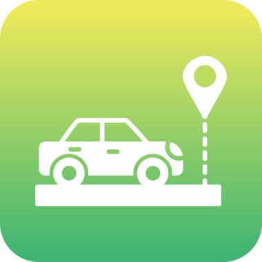 Benzersiz yol trafiği vektör simgesi