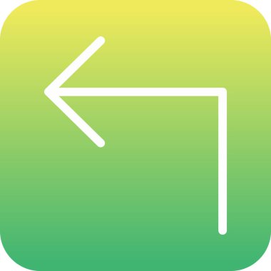 Projeniz için vektör yön simgesi