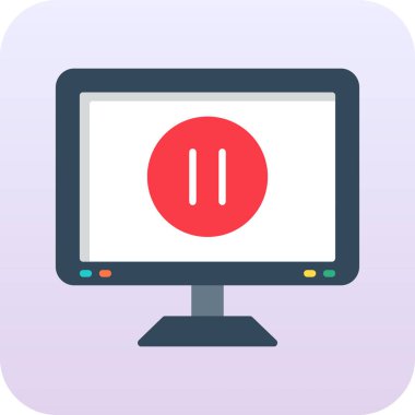 bilgisayar simgesi vektör illüstrasyonu