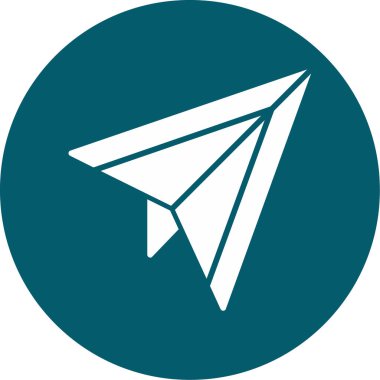 Pusula. Web simgesi basit illüstrasyon