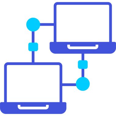 ağ simgesi, vektör illüstrasyonu basit tasarım