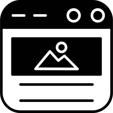 seo modern simgesinin vektör illüstrasyonu