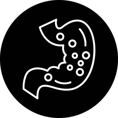 Modern bir simgenin vektör illüstrasyonu