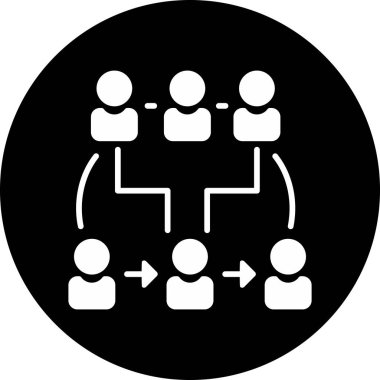 ağ paylaşım vektör çizim